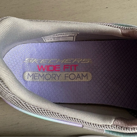 Skechers Summits Women Gray Slip On Sneakers Shoe 7 Memory Foam Classic - Picture 5 of 14